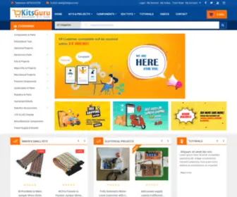 Kitsguru.com(STEM Kits Store) Screenshot