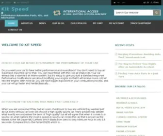 Kitspeed.com(Kit Speed) Screenshot