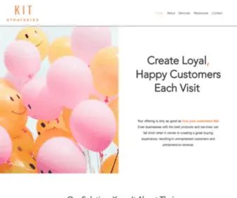Kitstrategies.com(Customer Experience Advisory) Screenshot