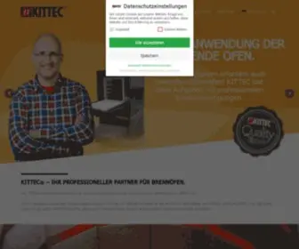 Kittec.eu(Kittec Brennöfen bis 1800°C) Screenshot