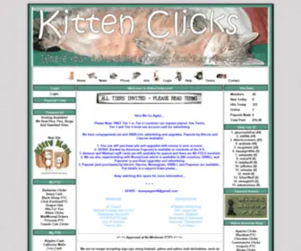 Kittenclicks.com(KittenClicks) Screenshot