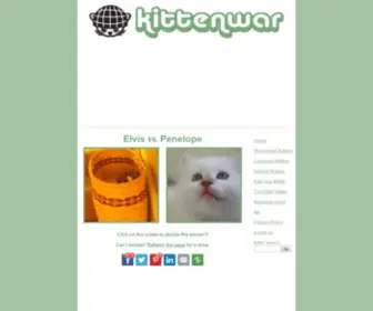 Kittenwar.com(May The Cutest Kitten Win) Screenshot