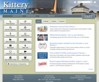 Kitteryme.gov(The Official Site of Town of Kittery) Screenshot