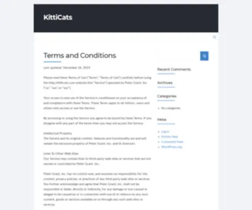 Kitticats.com(Kitticats) Screenshot