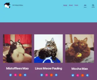 Kittiesnmore.com(3D Printed Kitties) Screenshot