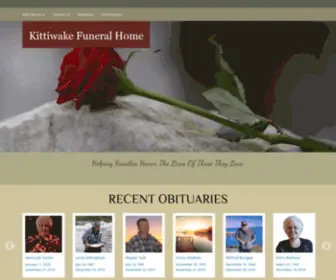 Kittiwakefuneralhomes.ca(Kittiwake Funeral Homes) Screenshot