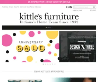 Kittles.com(Kittle's Furniture) Screenshot