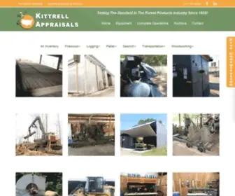 Kittrellsawmillbrokers.com(Kittrell Appraisals) Screenshot