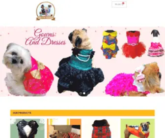 Kittyandthewoofgang.in(1 Hand Made Premium Pets Clothing & Accessories Online) Screenshot