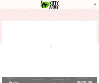 Kittyarmy.com(Army Kitty) Screenshot