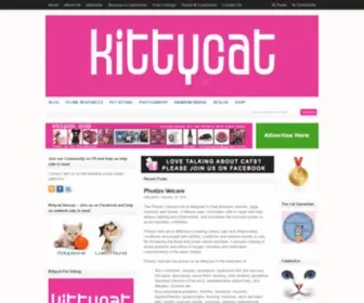 Kittycat.co.za(Kittycat Online Cat Community and Information Resource For Cat Lovers) Screenshot