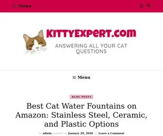 Kittyexpert.com(Most Read Articles) Screenshot