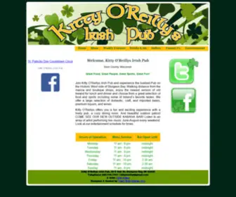 Kittyoreillys.com(Kitty O'Reillys Irish Pub) Screenshot