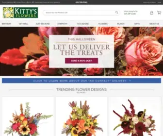 Kittysflowers.com(Salisbury Florist) Screenshot