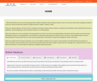 Kittysms.com(A web and software development company) Screenshot