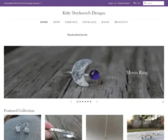 Kittystoykovich.com(Kitty Stoykovich Designs Jewelry) Screenshot