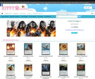 Kittytcg.com(Kittycard) Screenshot