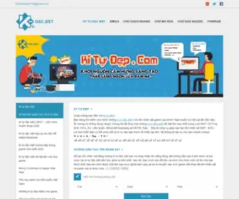 Kitudep.com(Kí tự đẹp) Screenshot