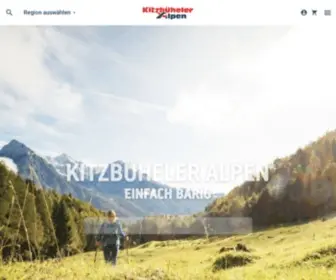 Kitzalps.com(Kitzbüheler Alpen Tirol) Screenshot