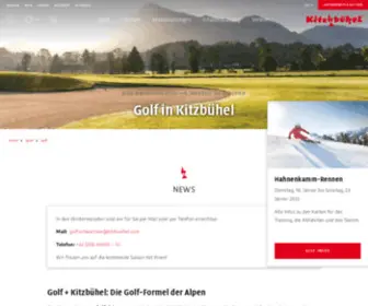 Kitzbuehel-Golf.com(Golf in Kitzbühel) Screenshot