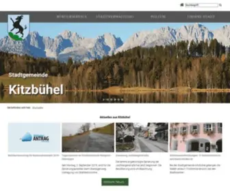 Kitzbuehel.at(Kitzbühel) Screenshot