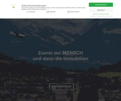 Kitzimmo.at(Immobilien Kitzbühel) Screenshot