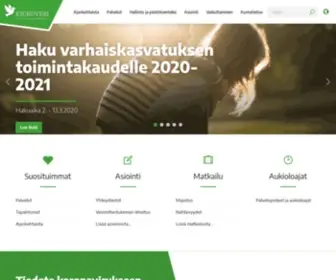 Kiuruvesi.fi(Elämäniloa Luomu) Screenshot