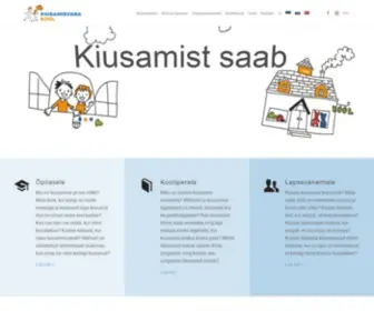 Kiusamisvaba.ee(Muudame Eesti koolid kiusamisvabaks) Screenshot
