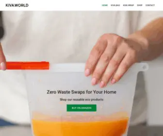 Kiva.world(Zero waste reusable kitchen and storage silicone bags) Screenshot