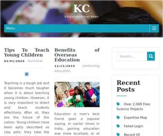 Kivalinacity.com(Education Portal News) Screenshot