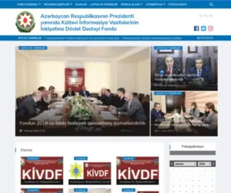 Kivdf.gov.az(Medianın) Screenshot