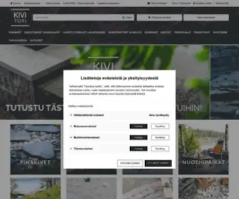 Kivitori.fi(Pihan ja kodin kivituotteet kätevästi kotimaisesta verkkokaupasta) Screenshot