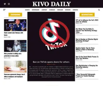 Kivodaily.com(Kivo Daily) Screenshot