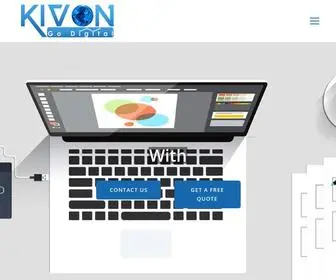 Kivonsoft.com(A Digital Marketing Agency) Screenshot