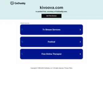 Kivoova.com(Wellness and Lifestyle Online Store) Screenshot
