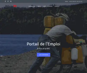 Kivu10.org(Le portail de l'emploi pour l'Est de la RDC) Screenshot