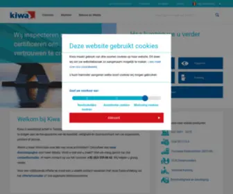 Kiwa.be(Kiwa Belgium) Screenshot