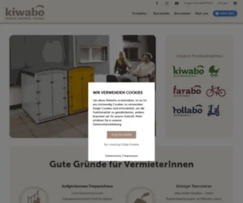 Kiwabo.com(Aufbewahrungsboxen) Screenshot