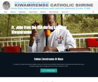 Kiwamirembecatholicshrine.com(Kiwamirembe Catholic Shrine) Screenshot