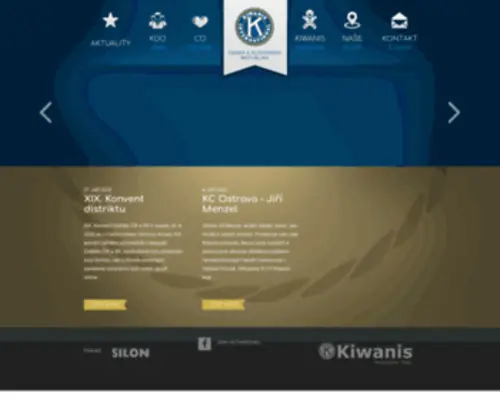 Kiwanis.cz(Česká republika) Screenshot