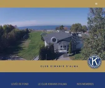 Kiwanisalma.qc.ca(Club Kiwanis d'Alma) Screenshot