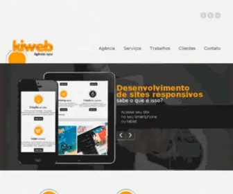 Kiweb.com.br(Desenvolvimento de sites Porto Alegre) Screenshot