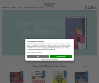 Kiwi-Verlag.de(Bücher und Autoren) Screenshot