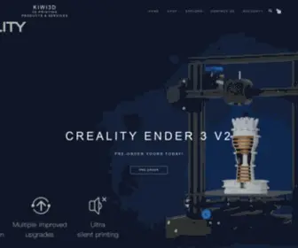 Kiwi3D.co.nz(3D Printing Products & Services) Screenshot