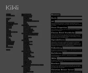 Kiwiab.se(KiWi / Kihlander & Wickström) Screenshot