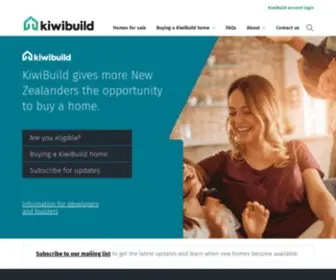 Kiwibuild.govt.nz(Kiwibuild) Screenshot