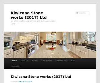 Kiwicanastoneworks.com(Kiwicana Stone worksLtd) Screenshot