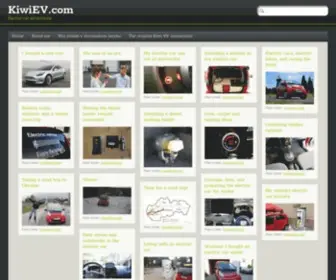 Kiwiev.com(Electric car adventures) Screenshot