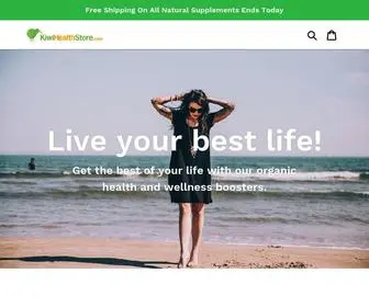 Kiwihealthstore.com(Kiwi Health Store) Screenshot