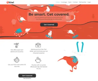 Kiwiinsure.co(Be smart. Get) Screenshot